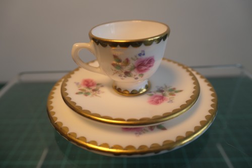Coalport miniature trio - ,