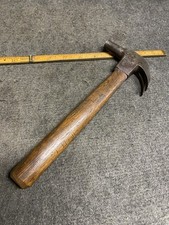 Antique Adze Eye Round Poll 8 Oz Driving Hammer Marked 