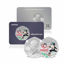 90 Years of Monopoly Pass Go Commemorative Silver Coin BU 2025 Limited Edition