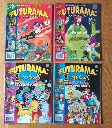 Futurama comics 4 - uk,