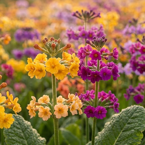 Primula primrose candelabra - primula,