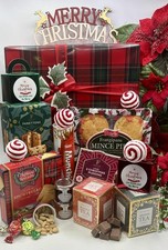 Luxury Christmas Tea & Food Hamper Ladies Men Couples to Share Family Gift Box