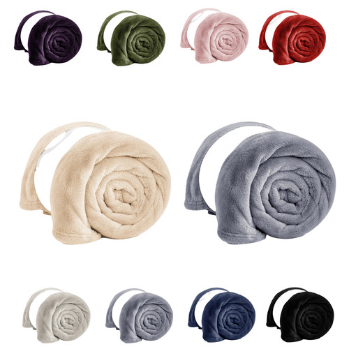 Super soft fleece blanket - super,