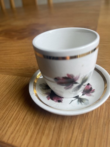 Egg cup and - and, vintage