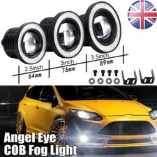 2x Car LED Angel Eyes Halo