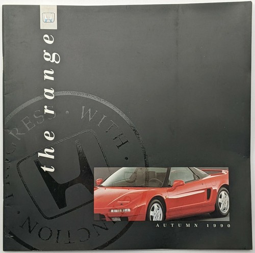 Honda range autumn 1990 - honda, uk