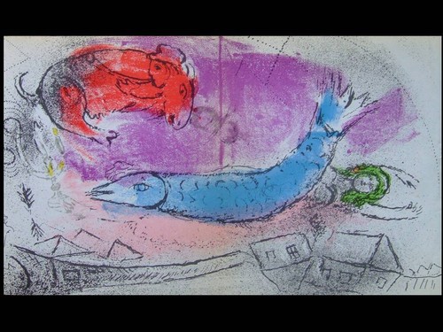 Chagall the blue fish - the, 1957