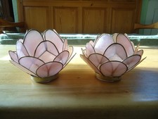  Capiz Shell Lotus Flower