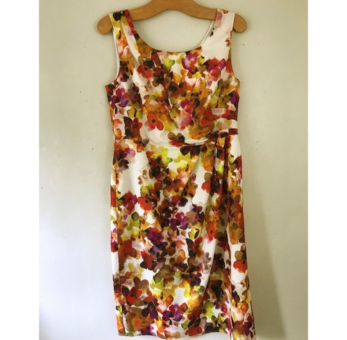Kaliko ivory floral shift - floral,