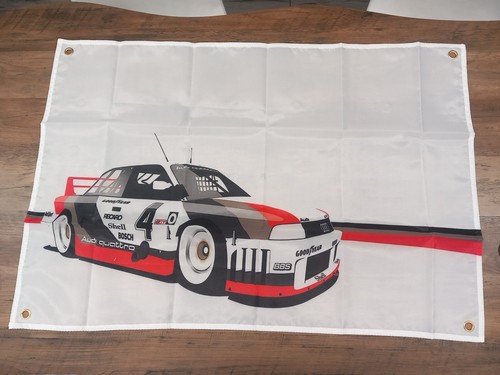 Audi quattro banner - audi, flag