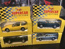 4 X Maisto Shell Supercar