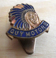 GUY MOTORS - 1950/60s Truck Lorry Brass & Enamel Badge (20)
