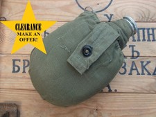 ORIGINAL cover 10, green cotton, WW2 style canteen cover.  Red Army.