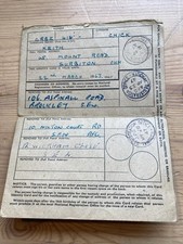 1947 National Registration Identity Card - Keith Chick of Surbiton
