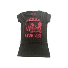 Steel Panther T-shirt Pink Juniors Large L Las Vegas Concert