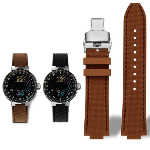 Rubber watch strap - for, louis