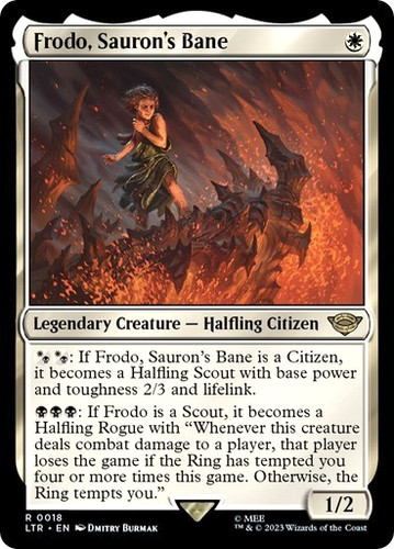 Mtg frodo sauron - -, sauron's