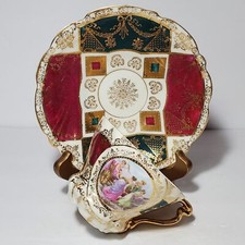 Prov Saxe Teacup and Saucer ES