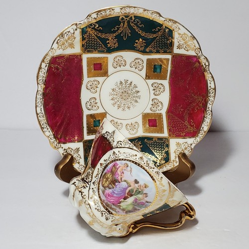 Prov saxe teacup and saucer - prov,