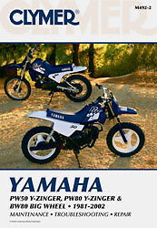 Clymer 1983 2002 yamaha - pw, 80