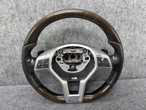 Wood steering wheel - wood,