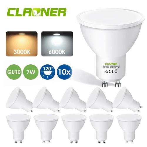 40pcs led gu10 light bulbs - led,