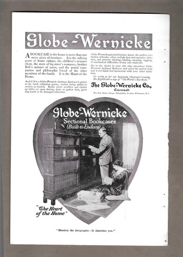 1916 globe wernicke sectional - globe-wernicke,