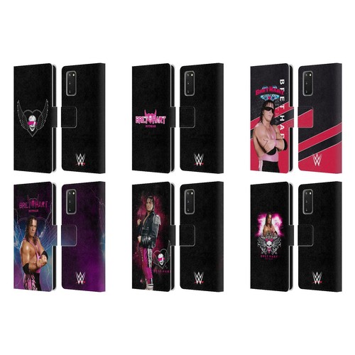 Official wwe bret hart leather - official,