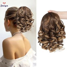 String Ponytail Synthetic Clip