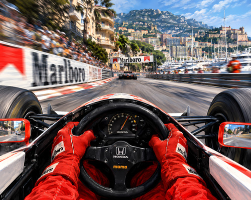 Mclaren mp4 wall art - mclaren,
