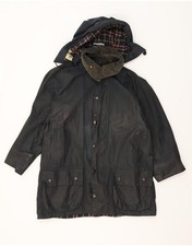 BARBOUR Mens Hooded Waxed