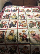 Large Amount Of Michael Millers Vintage Children’s Fabric / Panels  CHILDS LIFE 