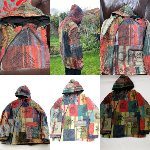 Handmade patchwork jacket - handmade,