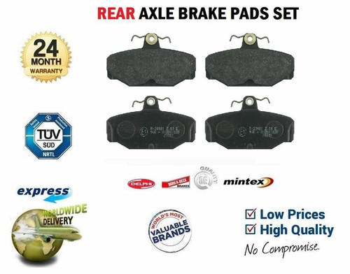 Rear brake pads - rear, for
