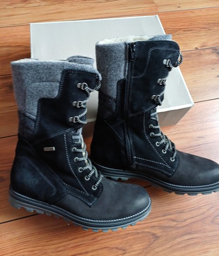 Tamaris duo tex wool boots - tex,