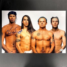 Chad Smith signed Red Hot