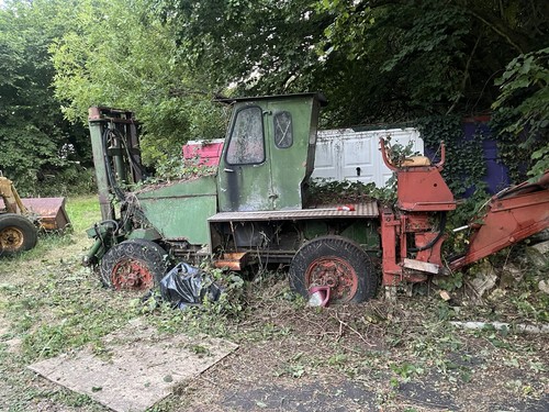 Home made 4x4 tractor digger - home,