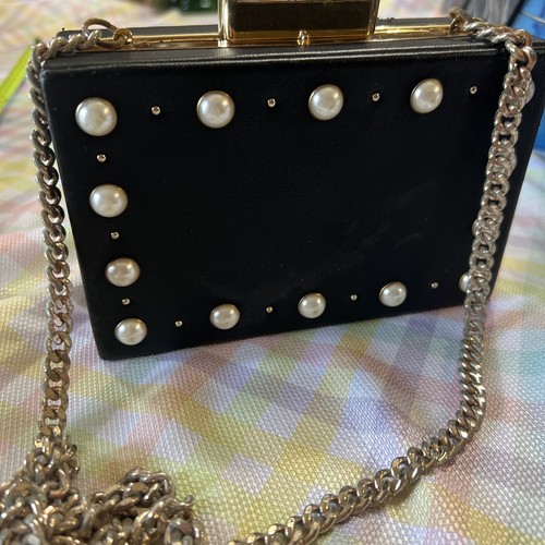 Zara black edgy crossbody - edgy,