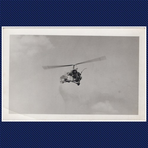 Vintage autogyro aerial - vintage,