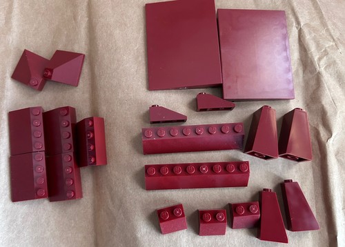 Lego roof slopes - roof, tiles