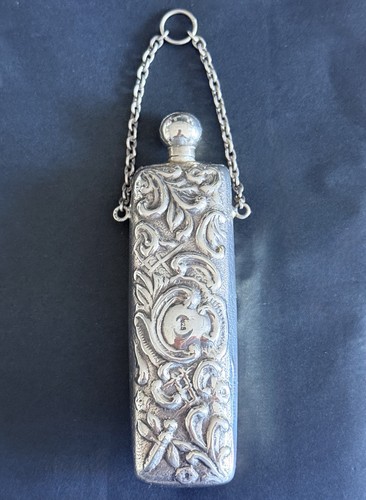 Sterling silver chatelaine - silver,