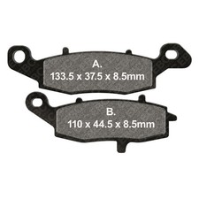 PAIR OF PADS EBC HH FA229HH