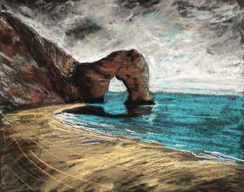 Dorset seascape original - dorset,
