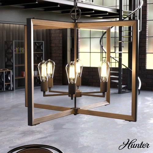 Hunter woodburn brushed nickel - woodburn,