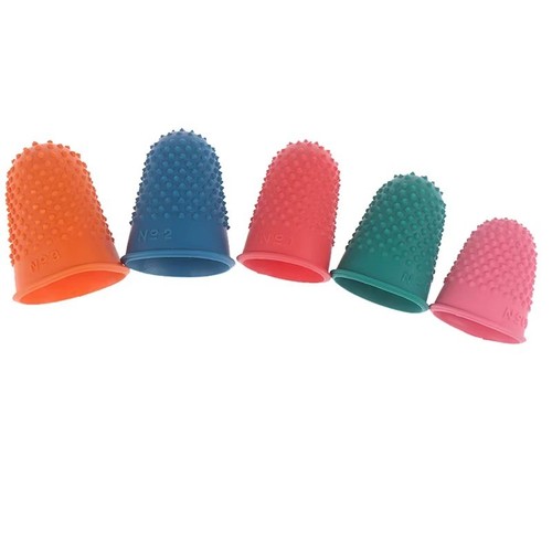 Rubber thimble finger - 5x,