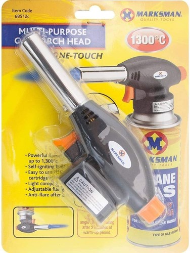 Butane gas torch head - butane,