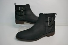 NEW FAT FACE DALBY BLACK WAXY