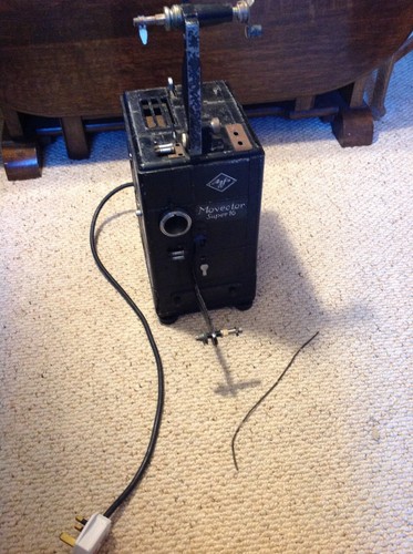 Antique movie projector - movie, projector- 