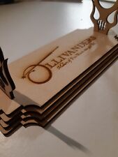 NATURAL FINISH HARRY POTTER SINGLE WAND STAND DUMBLEDORE HERMIONE MDF