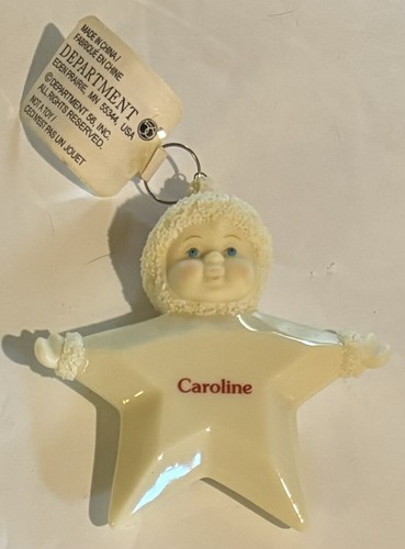 Caroline snowbabies snow - “caroline”,